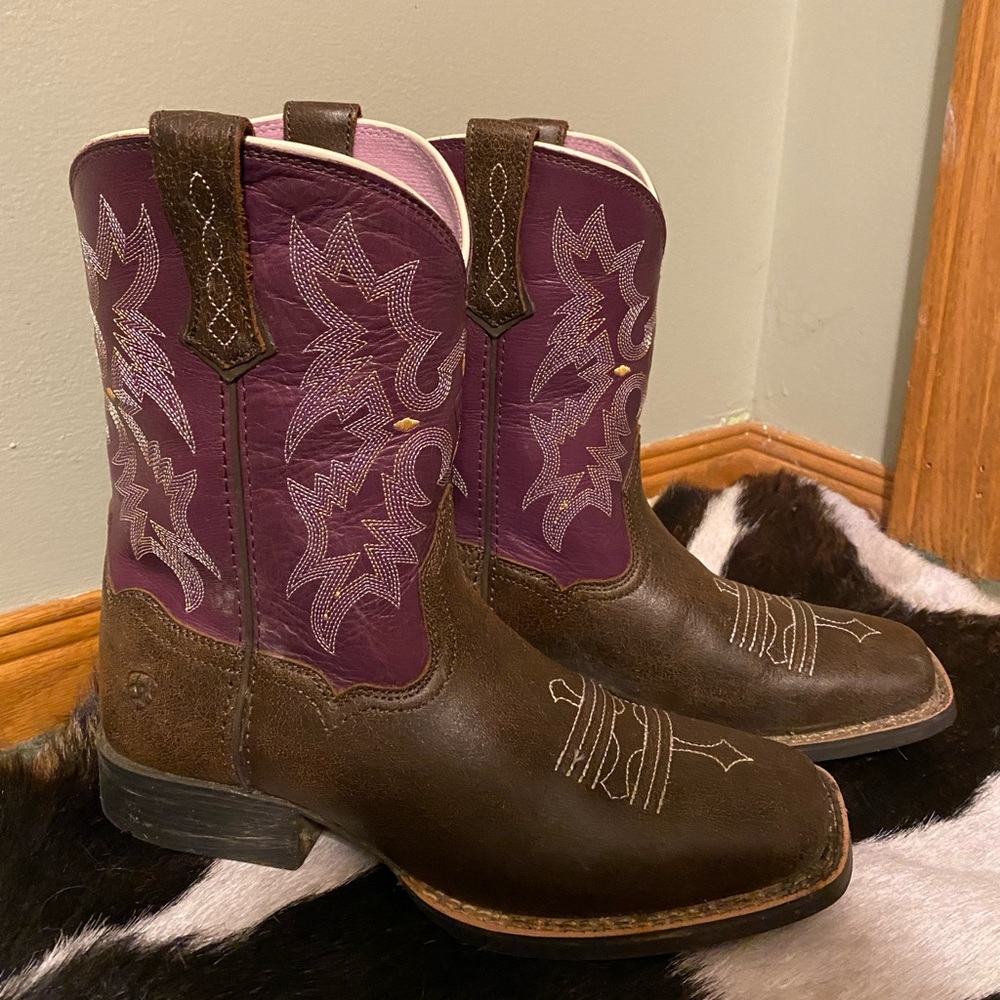 Ariat Tombstone Kids Western Boots Size 5